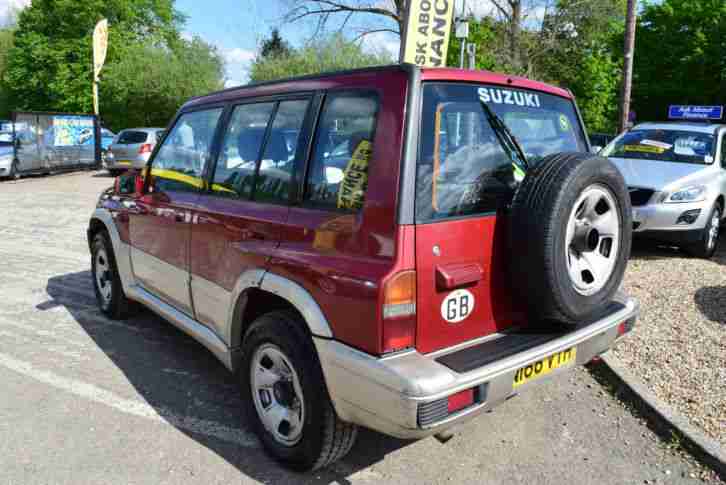 1996 SUZUKI VITARA 2.0 TURBO DIESEL AUTOMATIC RED **RARE AUTO DIESEL**