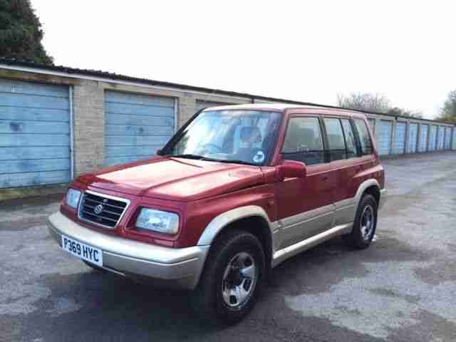 1996 SUZUKI VITARA V6 RED