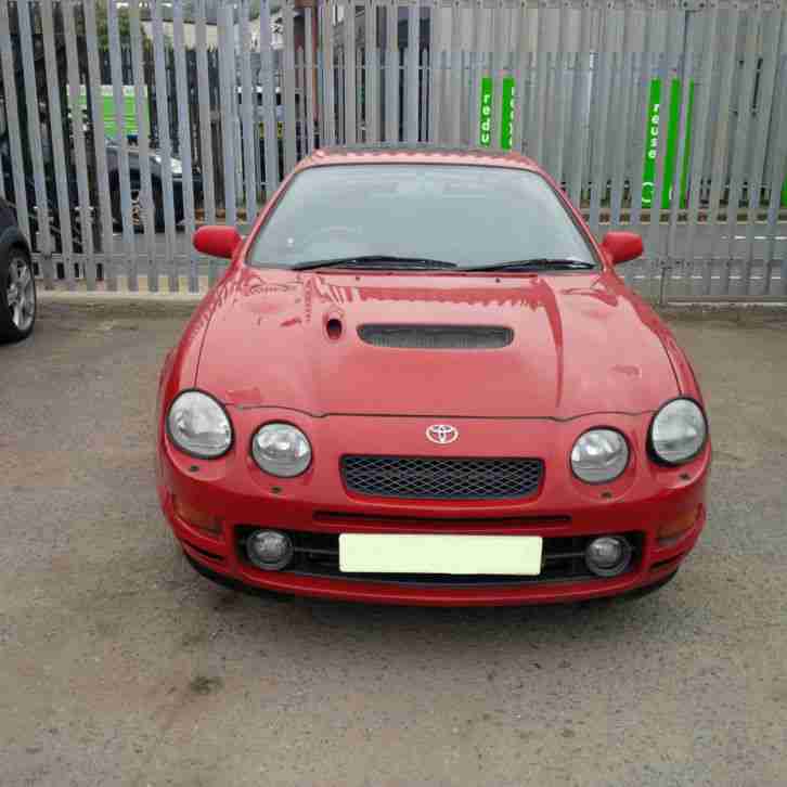 1996 CELICA GT 4 RED