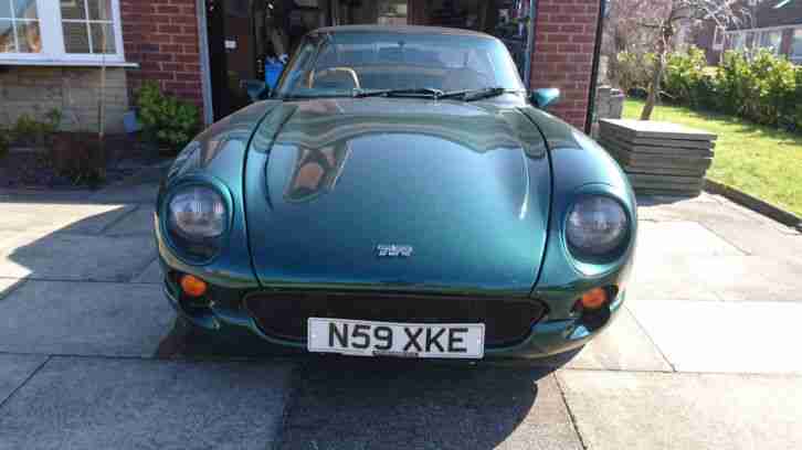 1996 TVR CHIMAERA GREEN 4.0 V8, low miles 62k, 12mths MOT