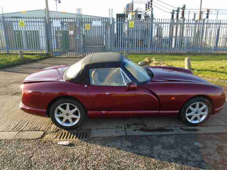 1996 TVR CHIMAERA RED VERY RARE 5LTR HC V8 CAT D SALVAGE JUST NEEDS PAINT