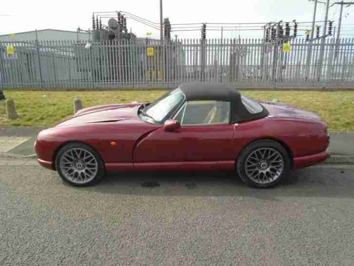 1996 TVR CHIMAERA RED VERY RARE 5LTR HC V8