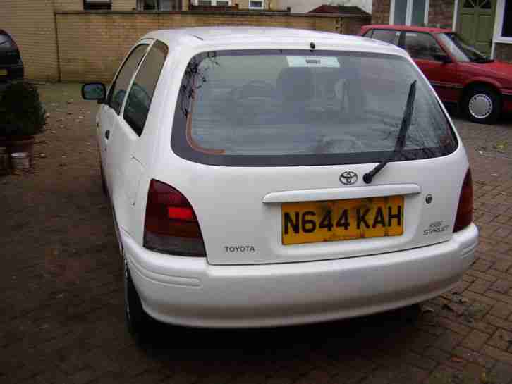 1996 Toyota Starlet Sportif 63000mls with full service history