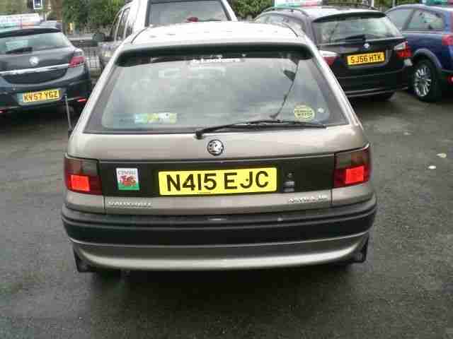1996 VAUXHALL ASTRA PREMIER SILVER ONLY 28000
