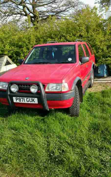 1996 VAUXHALL FRONTERA TDS RED