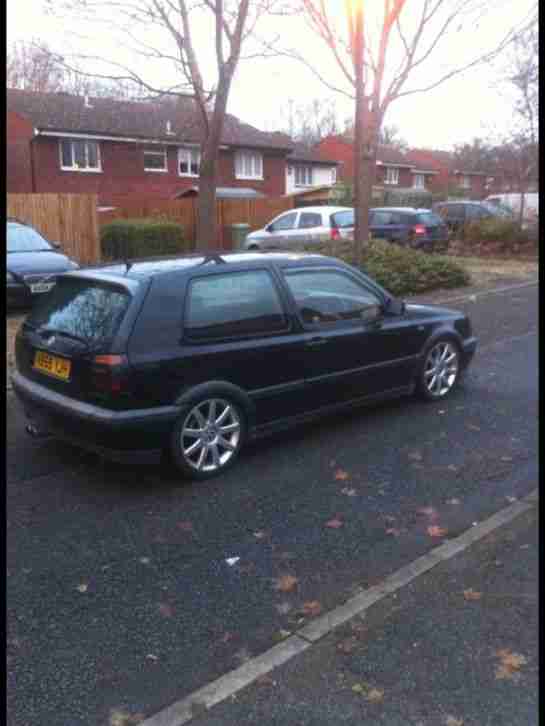 1996 VOLKSWAGEN GOLF GTI BLACK