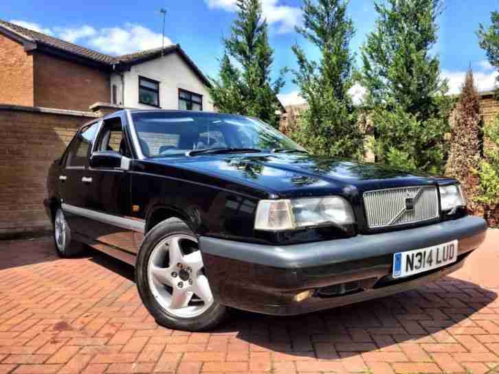 1996 VOLVO 850 GLT 2.5 PETROL MANUAL BLACK CHEAP BARGAIN CLEARANCE