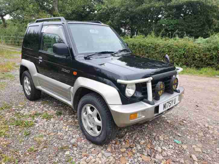 1996 Mitsubishi Pajero Junior ZRII. 3 door. 4X4. 4WD. New MOT. 103k miles. Rare!