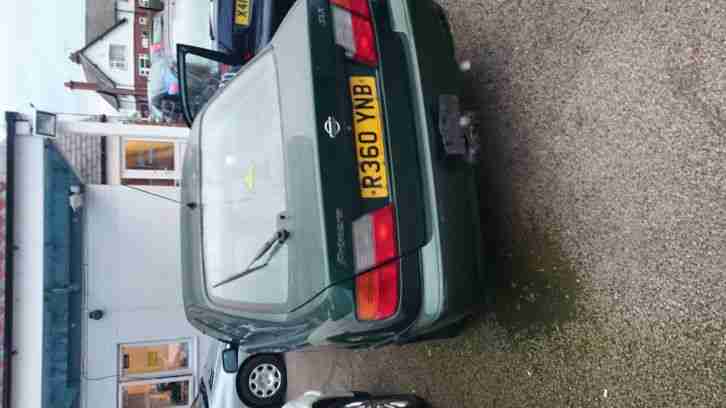 1997 2.0 PETROL NISSAN PRIMERA SLX GREEN AUTOMATIC 4 DOOR