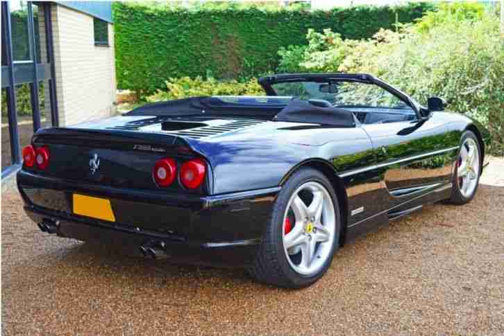 1997/98R Ferrari F355 Spyder 6 Speed Manual RARE TRIPLE BLACK