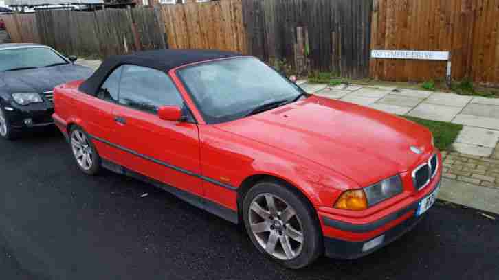 1997 BMW 328I RED