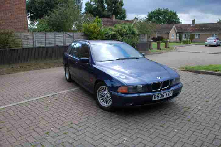 1997 BMW 523I SE TOURING AUTO BLUE MTEC SPORTS SUSPENSION AND STEERING WHEEL