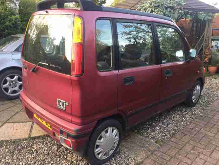 1997 DAIHATSU MOVE PLUS. FULL TANK OF FUEL & M.O.T. TILL SEPTEMBER. BEAUTIFUL!!!