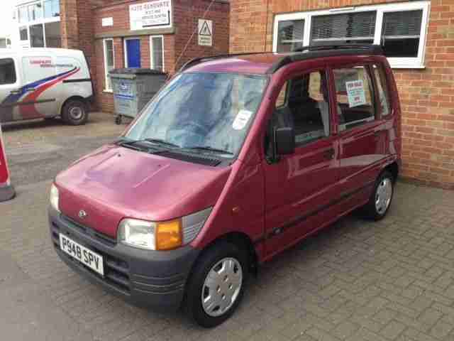 1997 DAIHATSU MOVE RED