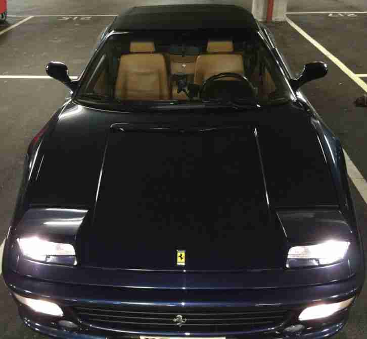 1997 Ferrari F355 Spider 6 Speed Manual RARE Blue/Tan Combo LHD