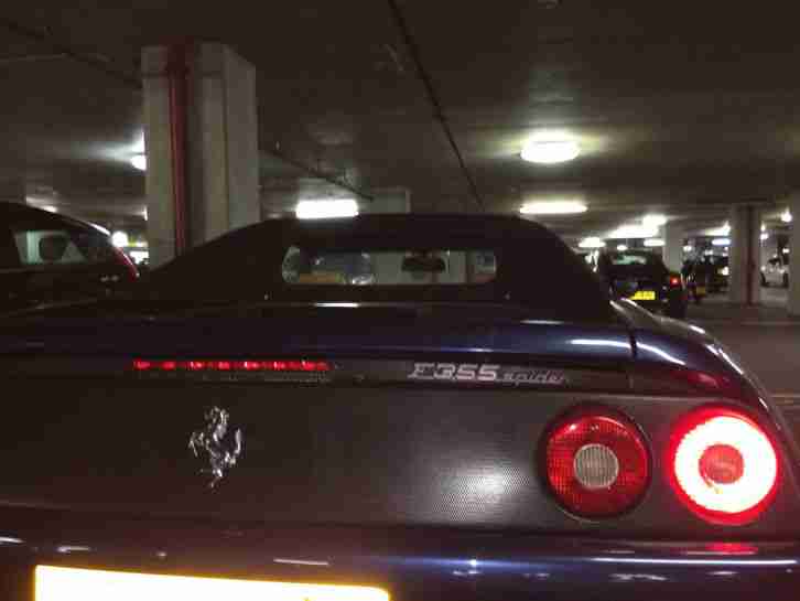 1997 Ferrari F355 Spider 6 Speed Manual RARE Blue/Tan Combo LHD