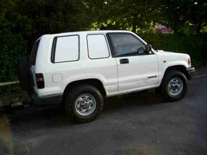 1997 ISUZU TROOPER 3.1 DIESEL TURBO WHITE