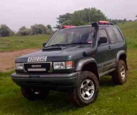 1997 ISUZU TROOPER DUTY SWB GREEN