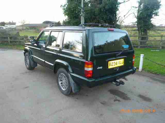 1997 JEEP CHEROKEE LIMITED A GREEN