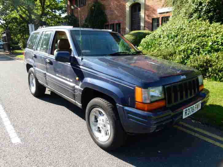 1997 GRAND CHEROKEE LTD AUTO BLUE