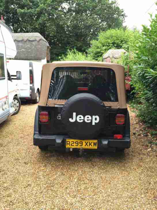 1997 JEEP WRANGLER 2.5 BLACK