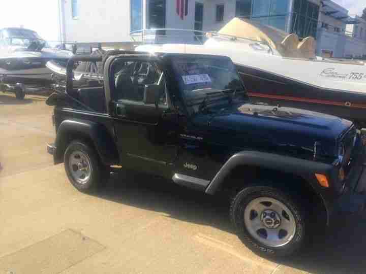 1997 JEEP WRANGLER 2.5 BLACK Soft Top