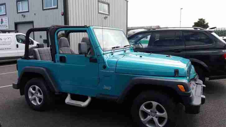 1997 JEEP WRANGLER 2.5 GREEN