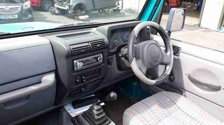 1997 JEEP WRANGLER 2.5 GREEN