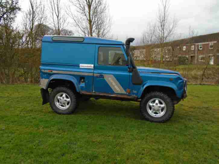 1997 LAND ROVER 90 DEFENDER 300 TDI COUNTY, MANY EXTRAS OFF ROAD GREEN LANING.