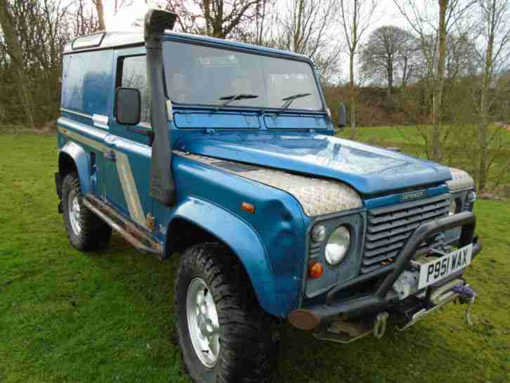 1997 LAND ROVER 90 DEFENDER 300 TDI COUNTY, MANY EXTRAS OFF ROAD GREEN LANING.