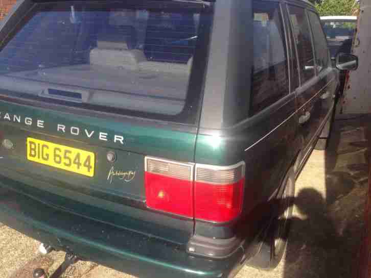 1997 LAND ROVER RANGE ROVER HSE AUTO GREEN spares/repairs