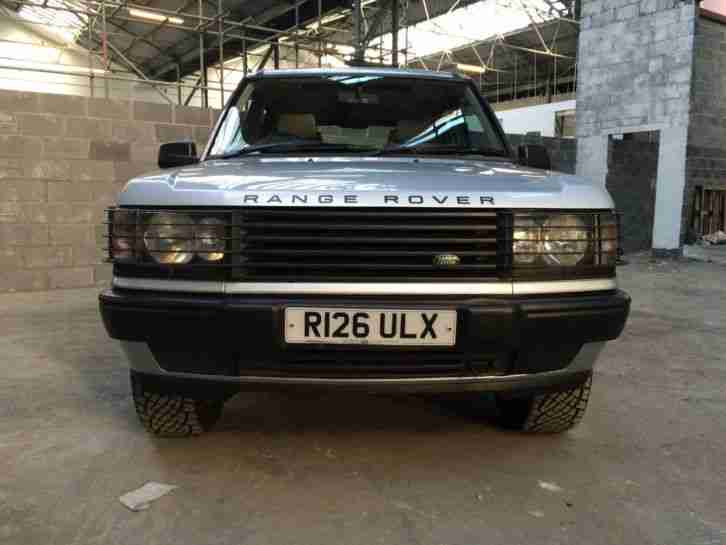 1997 LAND ROVER RANGEROVER 2.5 DT AUTO SILVER p38