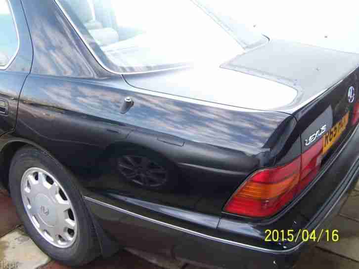 1997 LEXUS LS400 AUTO BLACK 4 LITRE PETROL