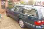 1997 MERCEDES E300 ELEGANCE TD AUTO GREEN