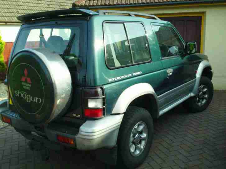 1997 MITSUBISHI SHOGUN GLS SWB GREEN NEW MOT