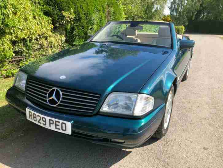 1997 Merc 280SL R129 convertible, 76,800