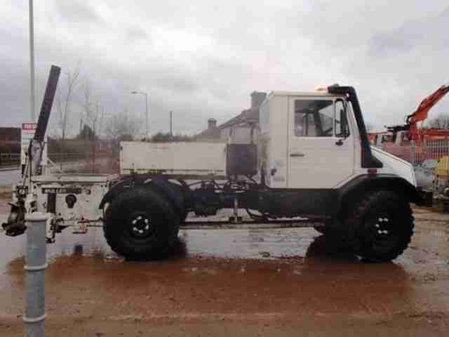 1997 Mercedes Unimog U140L C/W Muller Winch