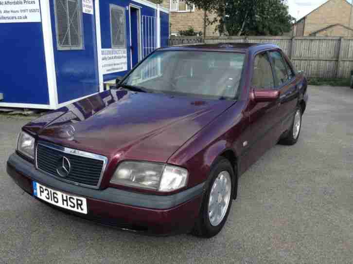 1997 P MERCEDES BENZ C250 TURBO DIESEL AUTOMATIC MOT JULY 15 ONLY 120k DRIVES A1