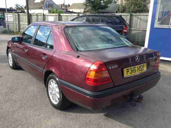 1997-P MERCEDES BENZ C250 TURBO DIESEL AUTOMATIC MOT JULY 15 ONLY 120k DRIVES A1