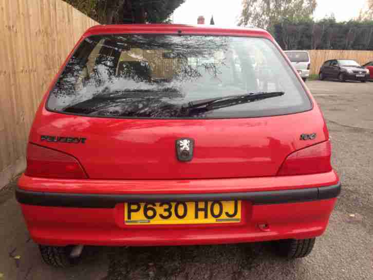 1997 P Peugeot 106 1.1 XL 5 DOOR ONLY DONE 38k 52.3 MPG MAY P/X