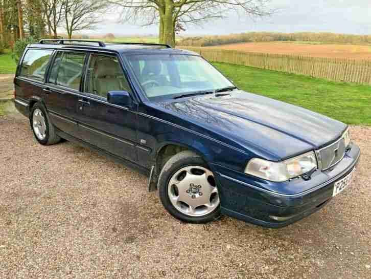 1997 P reg VOLVO V90 960 3.0 24v ESTATE BLUE AUTO PETROL 3 OWNERS Long MOT FSH