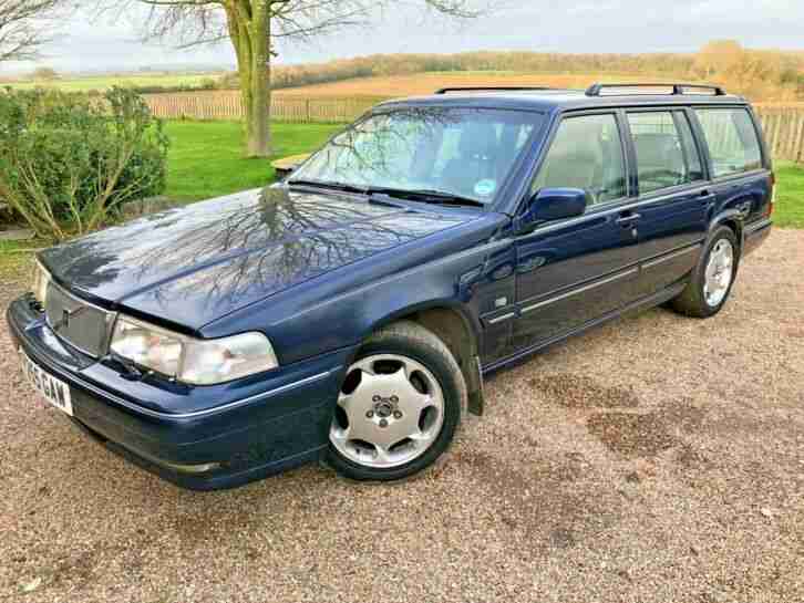1997 P reg VOLVO V90 960 3.0 24v ESTATE BLUE AUTO PETROL 3 OWNERS Long MOT FSH