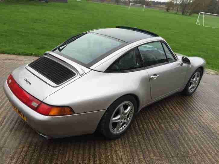 1997 PORSCHE 911 TARGA TIPTRONIC S SILVER FULL SERVICE HISTORY GOOD EXAMPLE