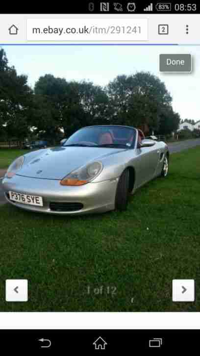 1997 BOXSTER SILVER