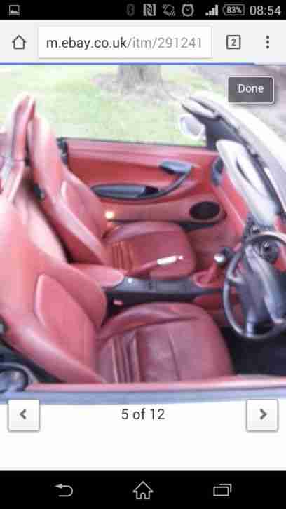 1997 PORSCHE BOXSTER SILVER