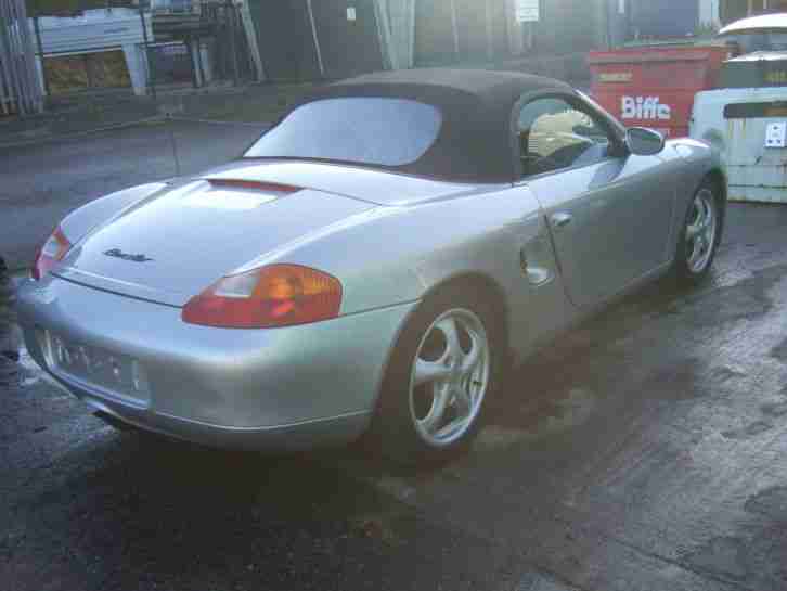 1997 PORSCHE BOXSTER SILVER Tiptronic