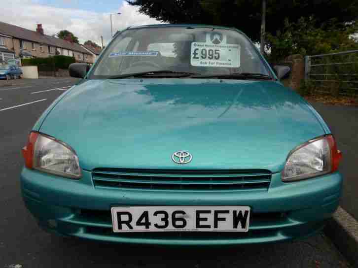 1997 R TOYOTA STARLET 1.3 SPORTIF 3 DOOR HATCHBACK