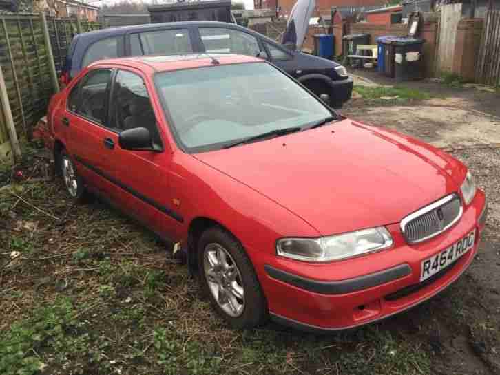 1997 ROVER 416S RED Spares or repairs