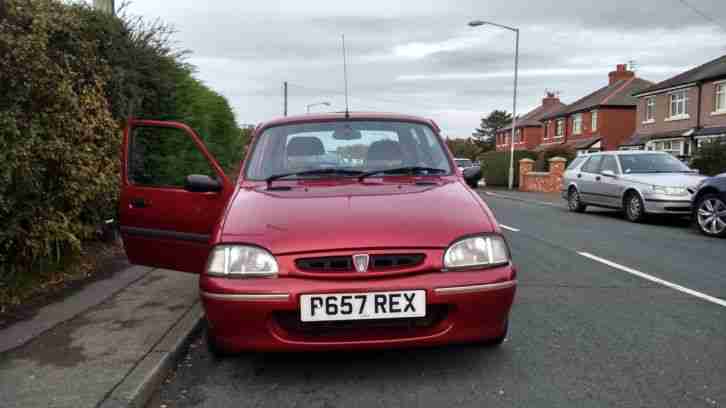 1997 ROVER METRO 100 KNIGHTSBRIDGE SE RED LOW MILEAGE