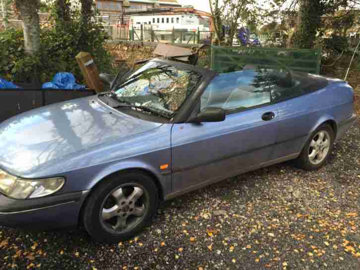 1997 SAAB 900 S Convertible BLUE
